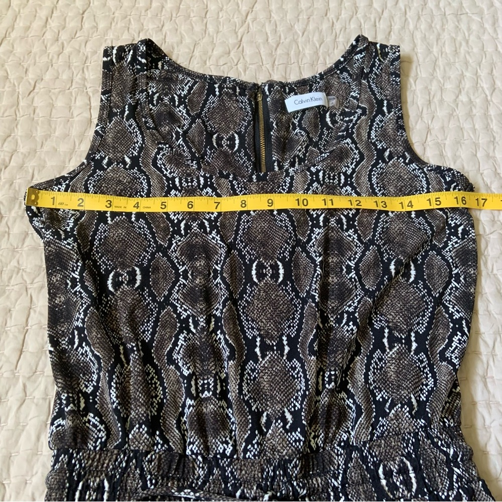 Calvin Klein Snakeskin Python Print Drawstring St… - image 9